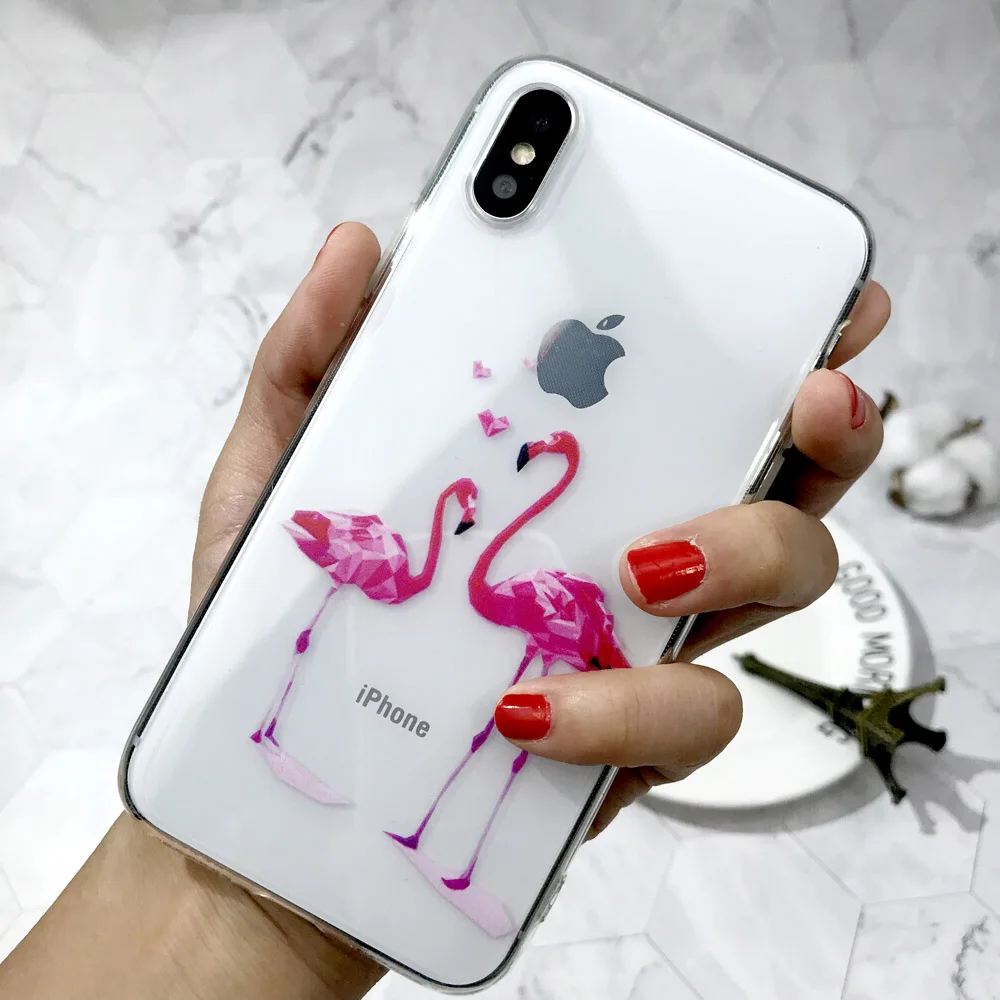 Милый чехол для iphone X, 8, 7, 6 Plus, XS, 11 Pro, чехол для MAX XR, силиконовый мягкий ТПУ чехол для телефона s, для iphone XS, 7, 8, 6, 6S Plus, X, чехол - Цвет: 8