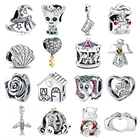 Подвеска-Шарм для браслета Pandora, серебро 925 пробы, для самолета