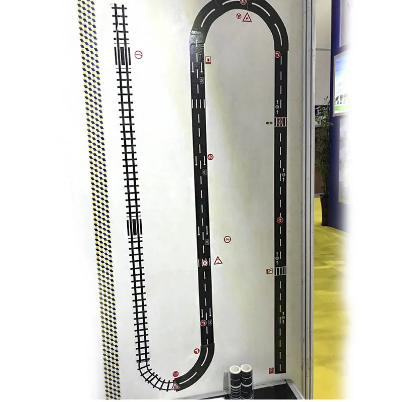 Железная дорога лента детская игрушка дорожное движение трек-сцена васи