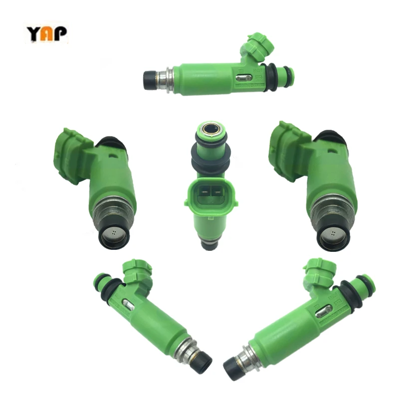 

NEW Fuel Injector (6) FOR Mitsubishi Montero Sport V73 6G72 3.0L V6 195500-3170 MD332733 1998-2003