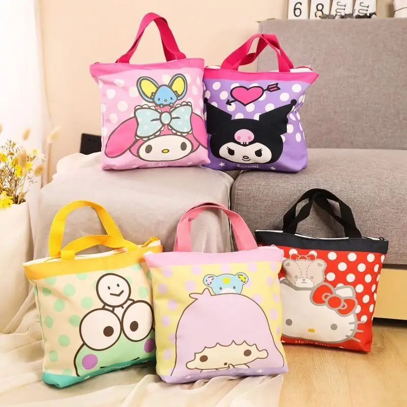 

Стильная футболка с изображением персонажей видеоигр little twin stars Студенческая коробка для завтрака сумка Портативная сумка для обеда офисны...