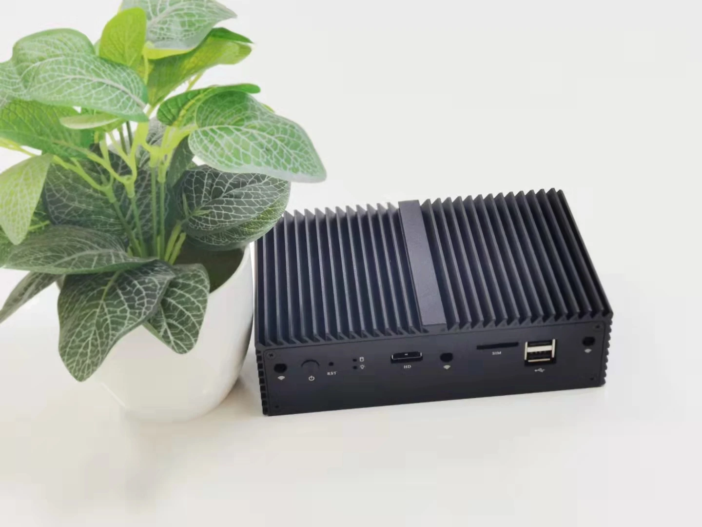Мини-ПК Qotom 6 Ethernet LAN Celeron J1900 Micro PC Server Linux Ubuntu | Компьютеры и офис