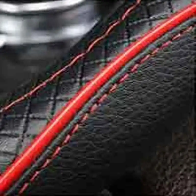 Кожаный чехол на руль автомобильные аксессуары для салона geely ck emgrand ec7 x7 mk cross sc7