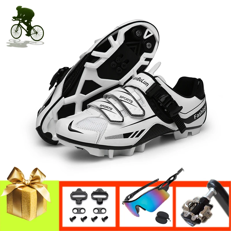 Professional Mountain Bike Shoes Men Sapatilha Ciclismo Mtb SPD Cleats Pedals Women Cycling Sneakers Outdoor Superstar Footwear