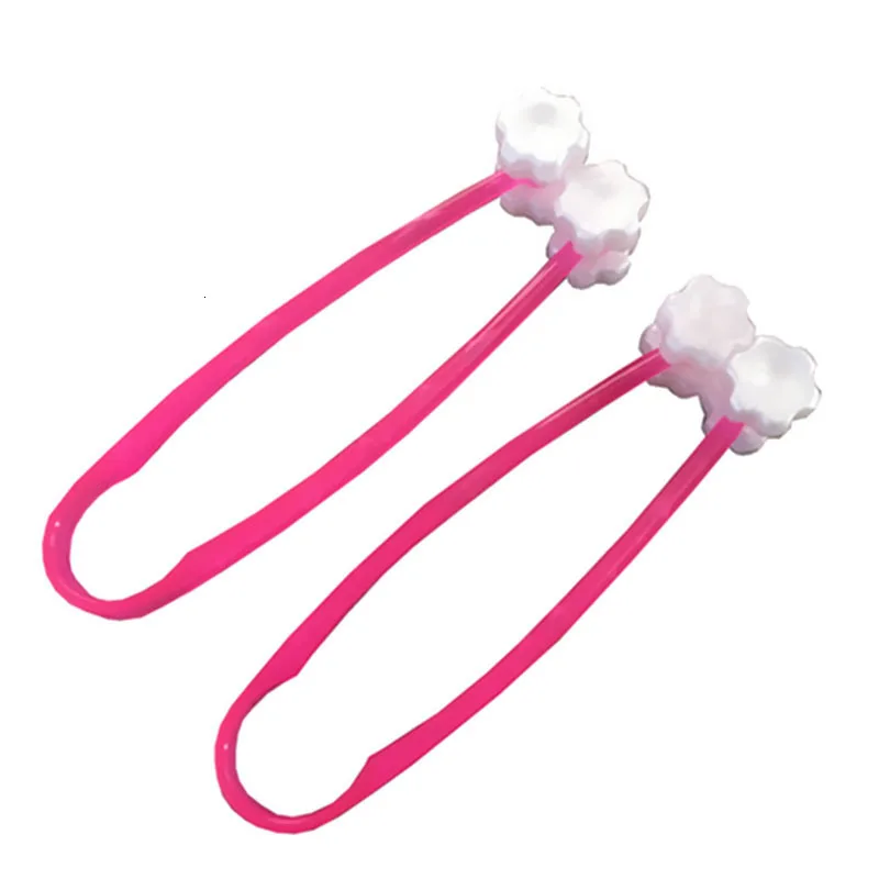Massage Face Roller Portable Flower Shape Face-Lift Pet Cat Massage Artifact Slimming Face Shaper Relaxation Beauty Tools Hot - Цвет: WhiteS