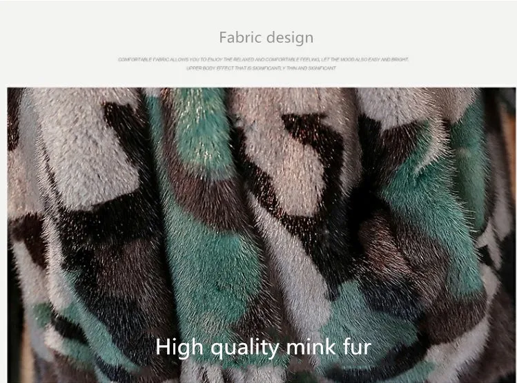 inverno новая полностью из норки шуба curto moda simples cinto de camuflagem verde do exerrcito das mulheres jaqueta com capuz de