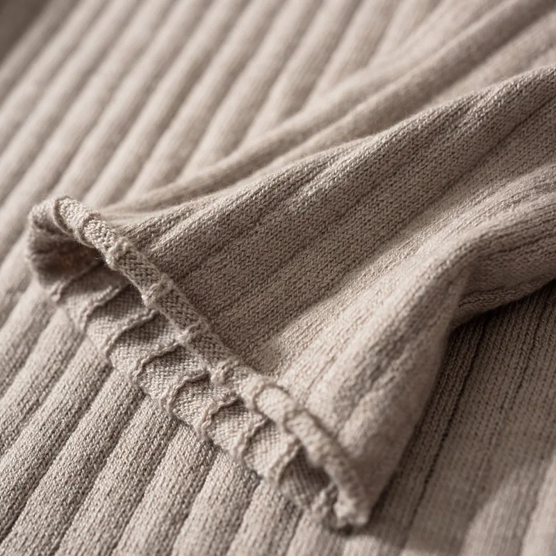 Осенне-зимняя рубашка поло с отворотами очень длинная свободная юбка-свитер