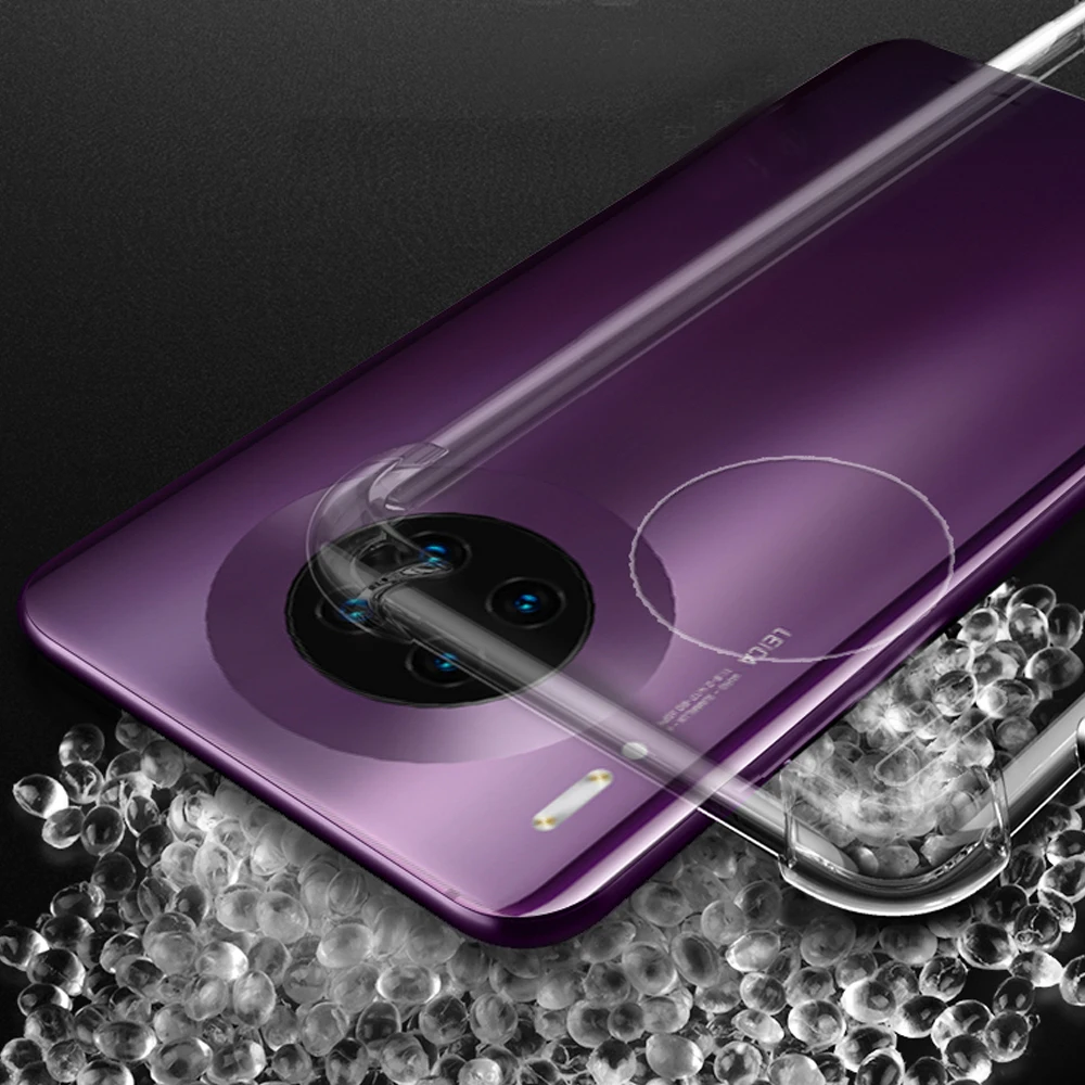 Мягкие прозрачные чехлы из ТПУ на заднюю панель телефона чехол для huawei mate 30 pro lite