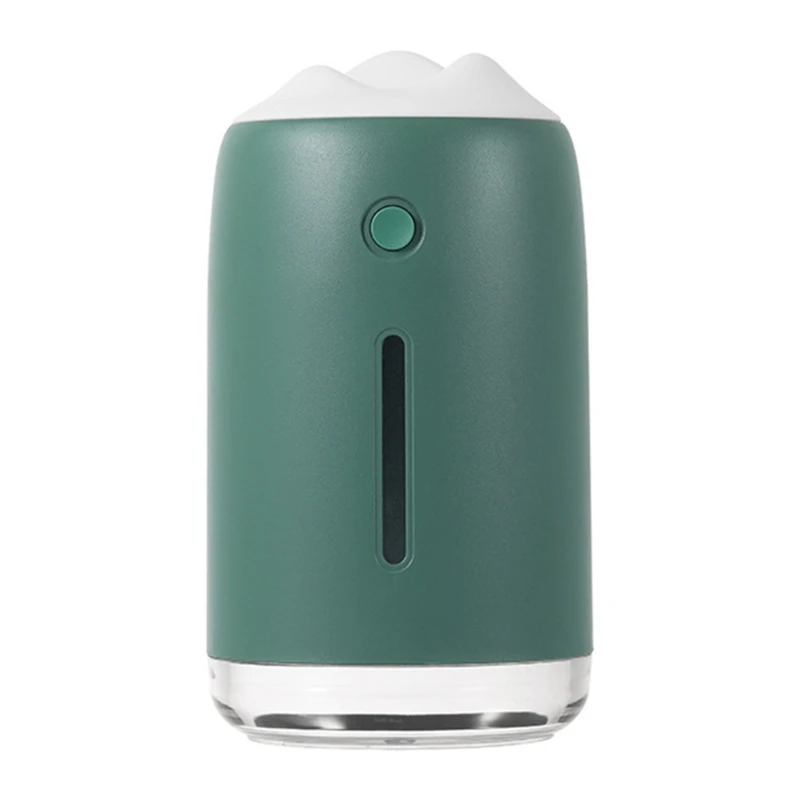 

Portable Air Humidifiers USB Mist Mode Waterless Quiet Small 310ml Desktop Cool Mist Humidifier with Night Light Gifts for X37C