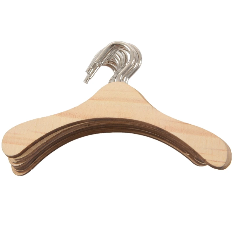 10 шт. деревянная вешалка для 1/4 BJD кукол|Куклы| |