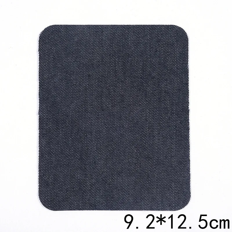 Бесплатная доставка высокое качество джинсовые нашивки с утюгом синие хлопковые