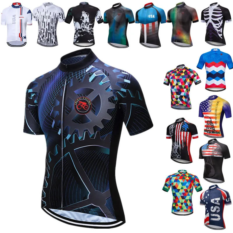 

Weimostar Gear Велоспорт Джерси мужская команда Спорт Велоспорт одежда Дышащая MTB велосипед Джерси дорожный велосипед рубашка велоспорт одежда ...