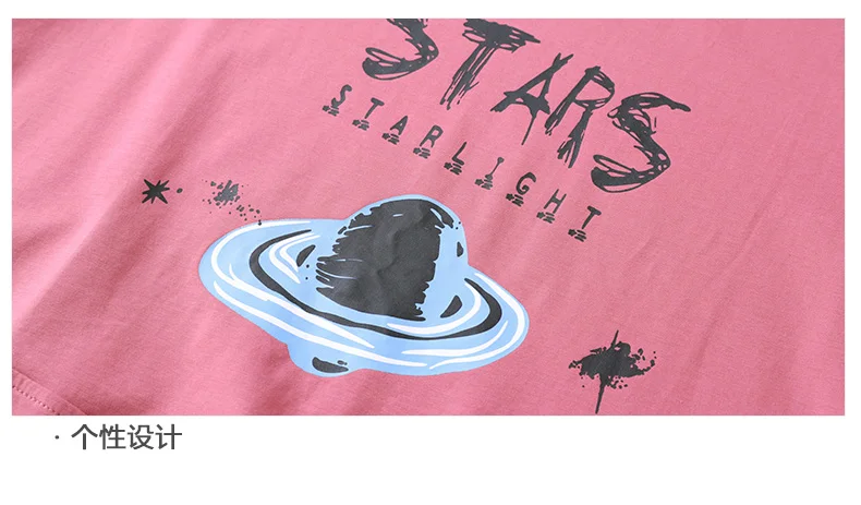 Добавить жира размера плюс хлопковая Футболка женская подвеска Xia хлопок