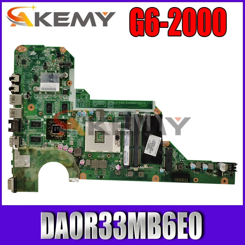 

680569-001 680569-501 motherboard for hp pavilion G4-2000 G6-2000 g7 laptop with 100% fully tested DA0R33MB6F1 DA0R33MB6E0