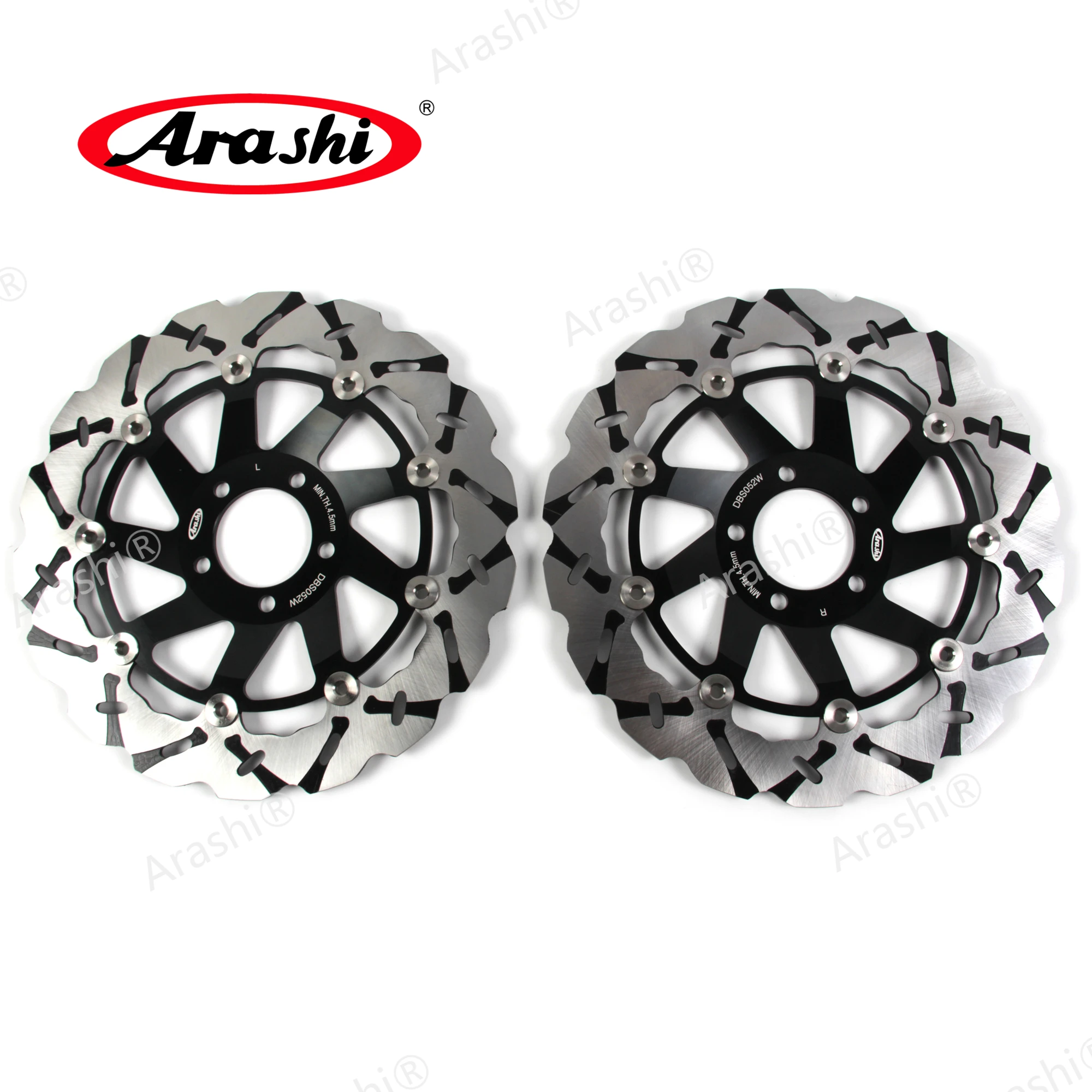 Передние тормозные диски Arashi для KAWASAKI ZRX1200 2006-2007 CNC Тормозные ZRX 1200 06 07 ZXR 400 750 ZX9R ZEPHYR