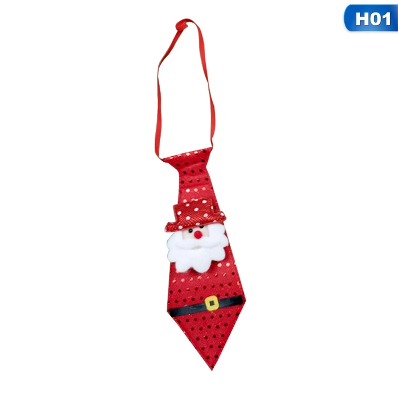Christmas NEW YEAR Tie Party Accessories Boys Creative Christmas Bow Tie Children Party Dance Decoration For Kids Drop Shipping
