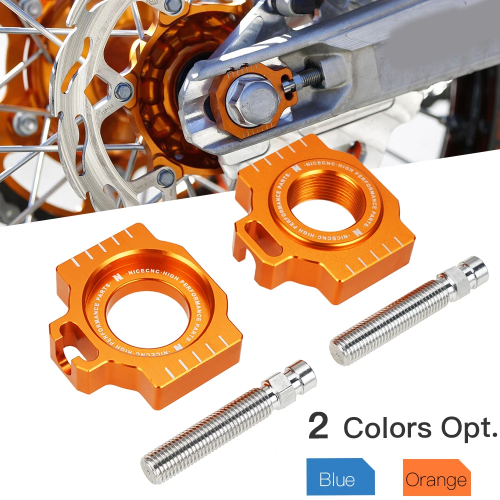 

Motorcycle Rear Chain Adjuster Axle Blocks For KTM 790 ADVENTURE /R 2019-2021 2020 790 adv 950 1050 1090 1190 Adventure