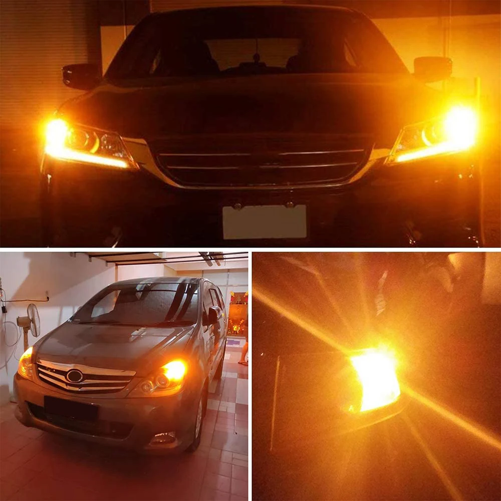 Светодиодные лампы OKEEN 10x P21W 1156 BA15S 1157 BAY15D автомобисветильник указатели поворота