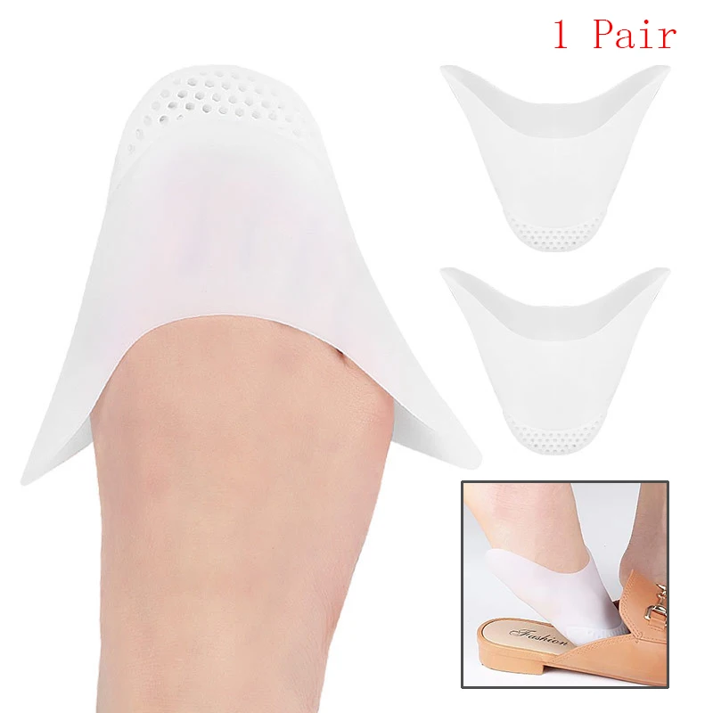 

1Pair Feet Finger Protector Silicone Gel Pointe Toe Cap Cover For Toes Soft Pads Protectors For Pointe Shoes Feet Care Tools