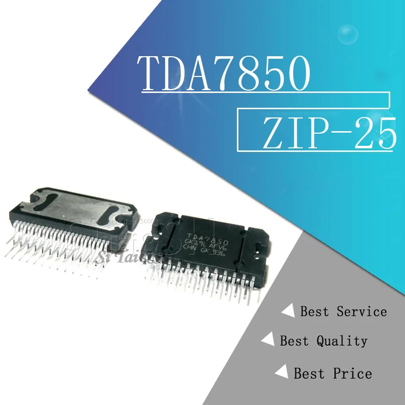 Новая и оригинальная интегральная схема TDA7850 ZIP TDA7850A ZIP-25 1 шт. | Электронные
