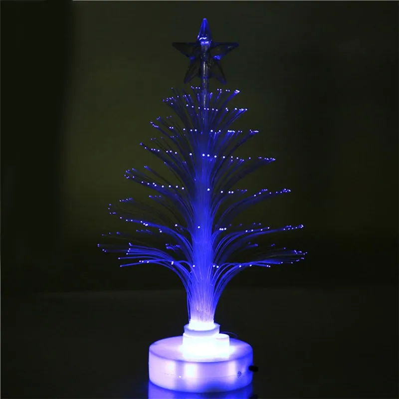 Мини ночник оптоволоконный светильник для рождественской елки декоративный