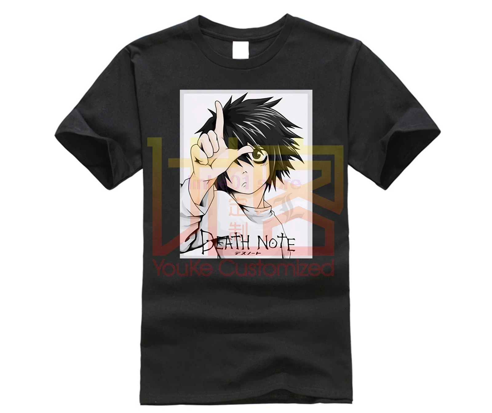 Новинка 2020 футболка с принтом death note Мужская коротким рукавом летняя ryuuku ryuk