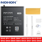 Аккумулятор NOHON для Xiaomi POCOPHONE F1, Redmi Note, BP41, BM4E, BM47, BN30, BN34, BN35, BN40, BN42, BN44, BM46, BN45, BN4A, BN41, BN43, BN45