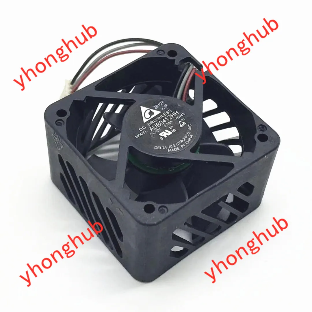Delta Electronics AUB0412HH BW45 DC 12V 0.20A 40X40X20mm 3 жильный Сервер вентилятор охлаждения|square fan|server