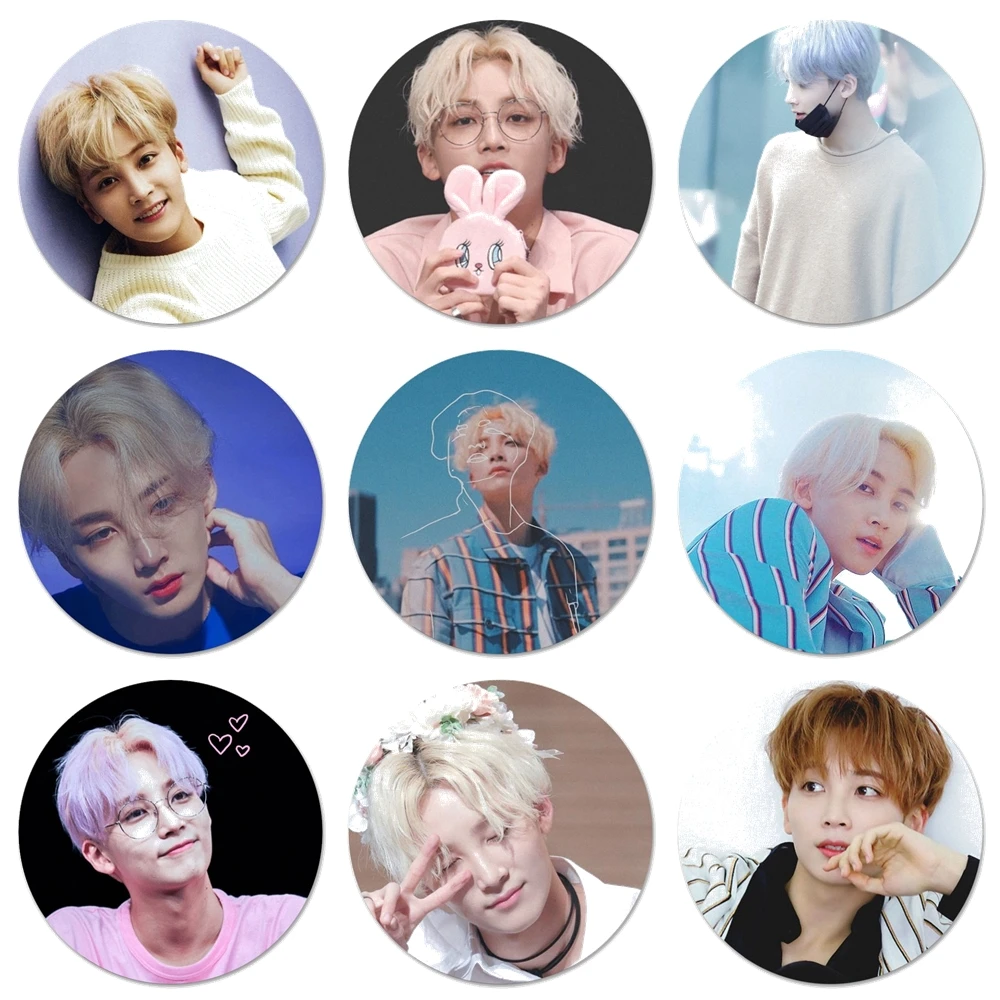 seventeen jeonghan Badge Brooch Pin Accessories For Clothes Backpack Decoration gift 58mm