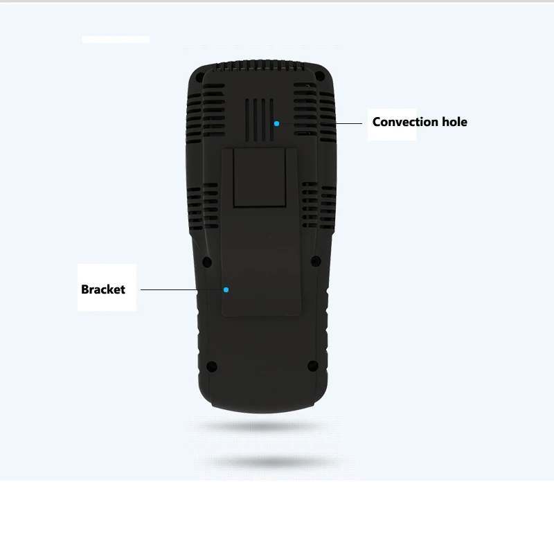 Английский язык меню лазерного качества воздуха детектор tvoc HCHO PM2.5 Haze окружающей