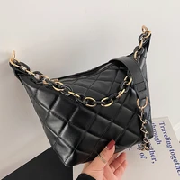 luxury brand handbags women hobos bags designer female shoulder bags diamond lattice crossbody bag sac messenger bag chains new