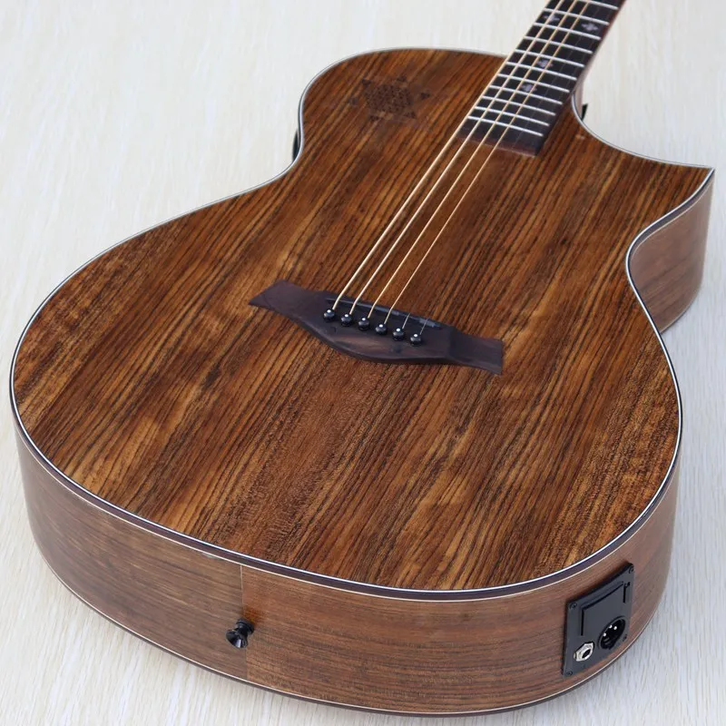 Полная hickory деревянная акустическая гитара с EQ, оптом/по индивидуальному заказу Гитары ra/китайский хорошего качества Гитары