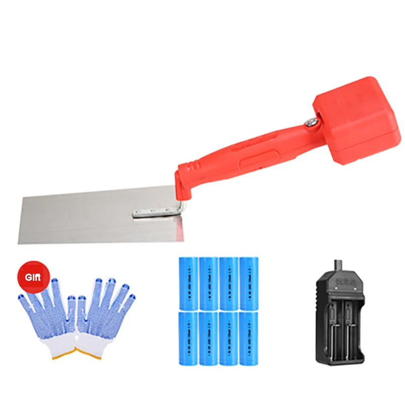 Electric trowel bricklayer tiling artifact stainless steel new ash shovel batch ash knife vibration flat small trowel