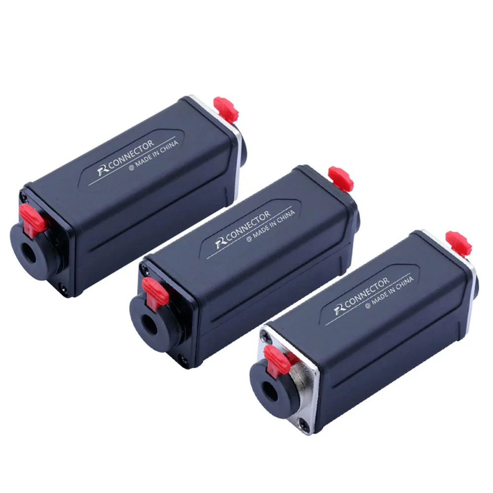 1 шт. R разъем 3PIN XLR/Jack 6 35 мм двойной функциональный адаптер для монтажа на панель