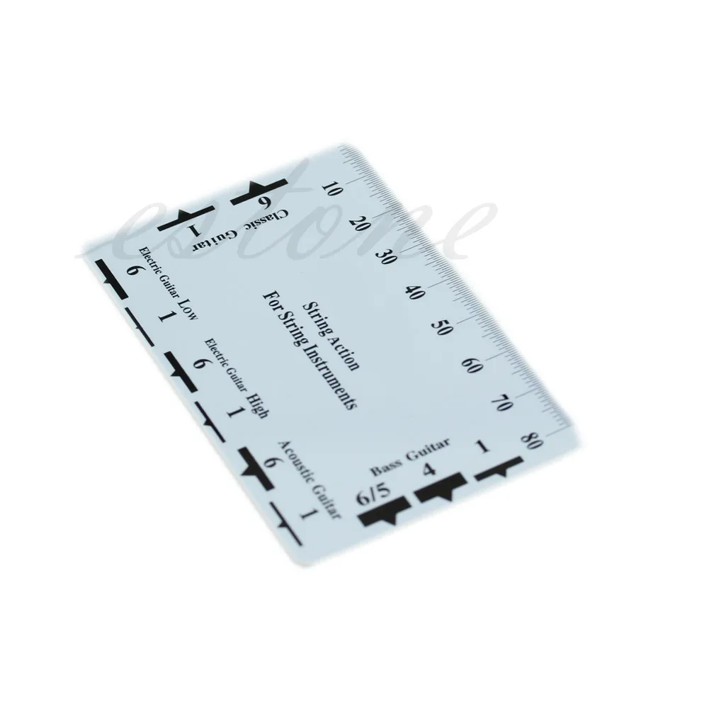 Новый бас гитары Фрица линейка струна тон экшн карты штангенциркуль RXBC|Детали и