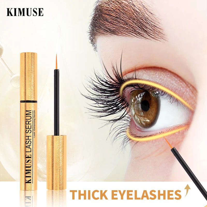 

5ml Eyelash Growth Serum Moisturizing Eyelash Nourishing For Eyelashes Growth Enhancer Lengthening Thicker Mascara QBMY