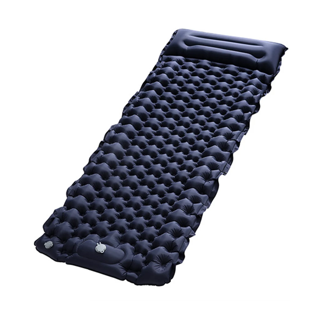 

Inflatable Mattress Ultralight Waterproof Compact Air Mat Single Sleeping Pad Travel Folding Bed Portable Camping Mat with Bag