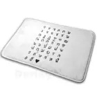 Тайские алфавиты коврик ковер Нескользящие Коврики для пола для спальни тайские алфавиты для изучения тайского алфавита