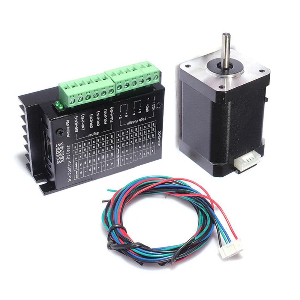 Драйвер шагового двигателя приводит биполярный 9V-42V DC 4.0A рама вала запасные