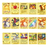metal pok%c3%a9mon card arceus vstar charizard pikachu rare collection battle game english version