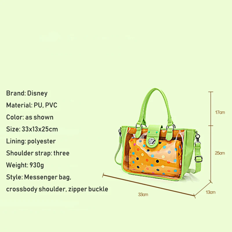 Сумка мессенджер Disney сумка через плечо с Микки Маусом дамская сумочка