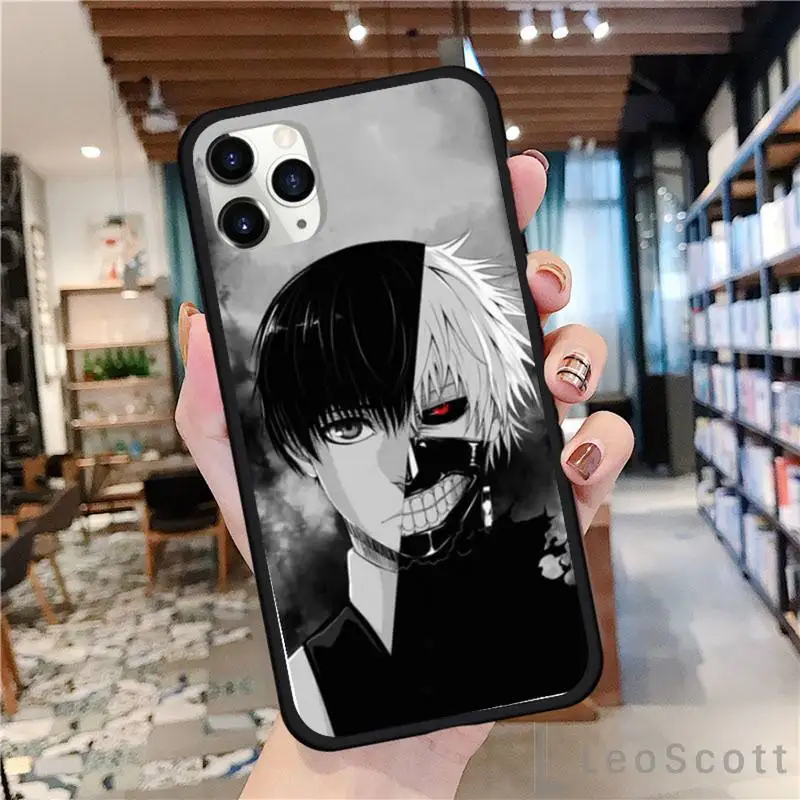 

Tokyo Ghoul Anime Comics Horror Phone Case For iphone 8 11 12 Redmi note 8 9 s huawei p 30 pro lite plus cover shell funda