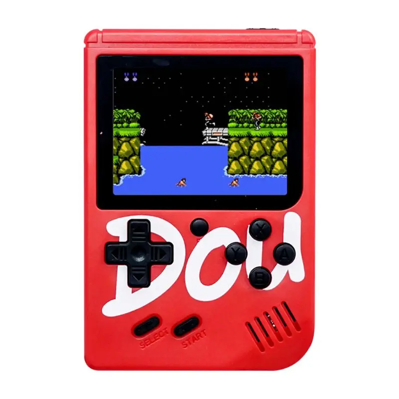 Встроенный 360 игры Батарея Винтаж мини портативная игровая консоль 3 дюймовый цветной Экран игровой консоли геймпад для игровые аксессуары