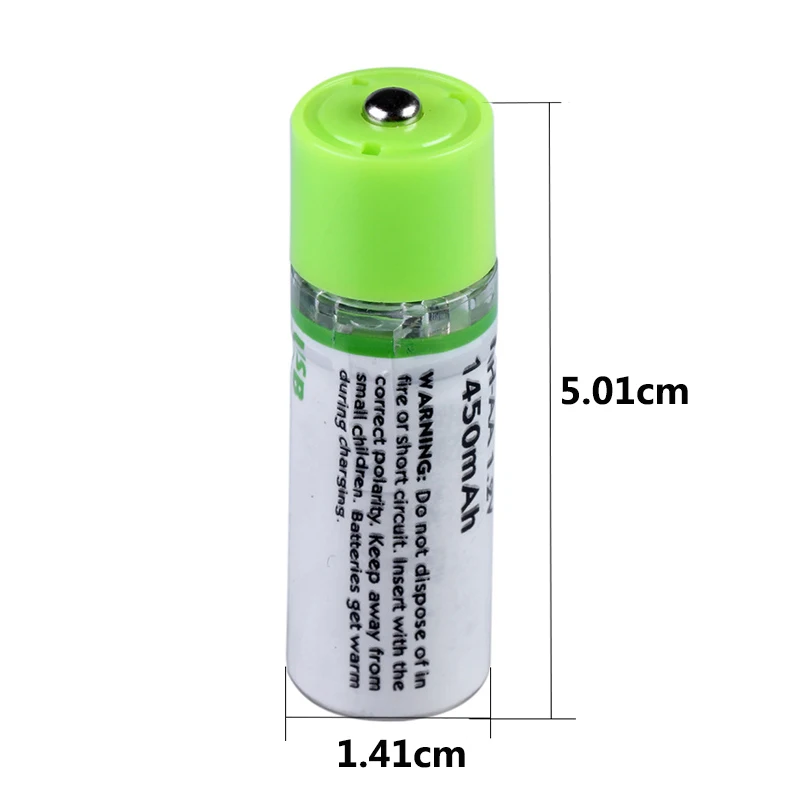 2 шт. аккумуляторные батарейки AA со светодиодным индикатором 1 в 1450 мАч|aa 1450|aa 1.2vaa