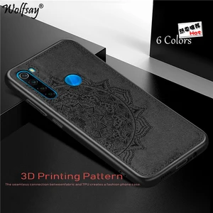 cotton fabric case for xiaomi redmi note 8t case redmi note 8t 8 9 pro max 9s 7a 8 8a 6a magnetic phone case redmi note 8t cover free global shipping