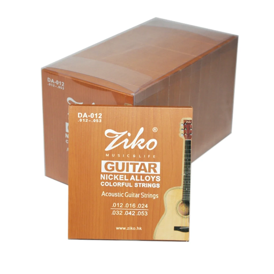 Струны для акустической гитары ZIKO DA Series 011 047 012 053 дюйма струны из никелевого