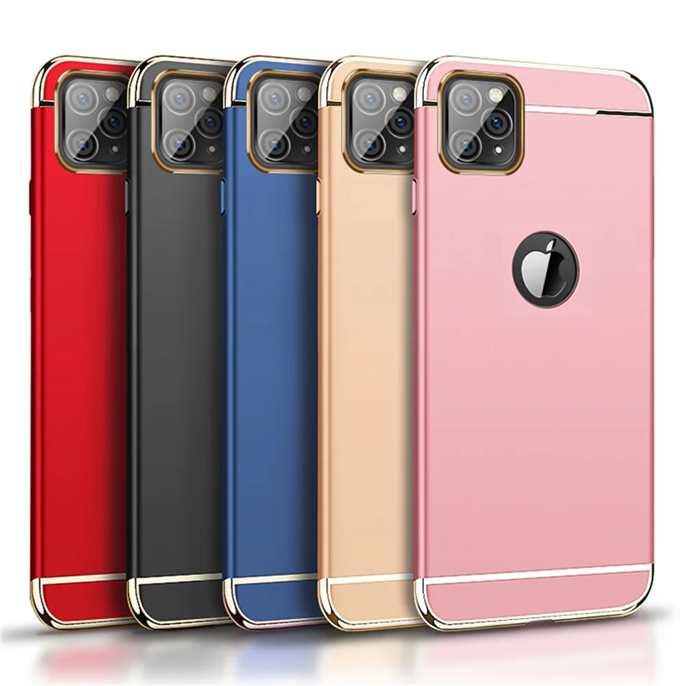 Luxury Plating Phone Case For iPhone 11 pro Max Ultra Thin PC Hard Back Cover 6 6S 7 8 Plus X XR XS MAX Cases NEW |