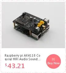 Raspberry pi AK4118 коаксиальный HIFI Аудио Звуковая карта ies DSD цифровой вещания сетевой плеер PI 3B b+ 32 бит Volumio Moode