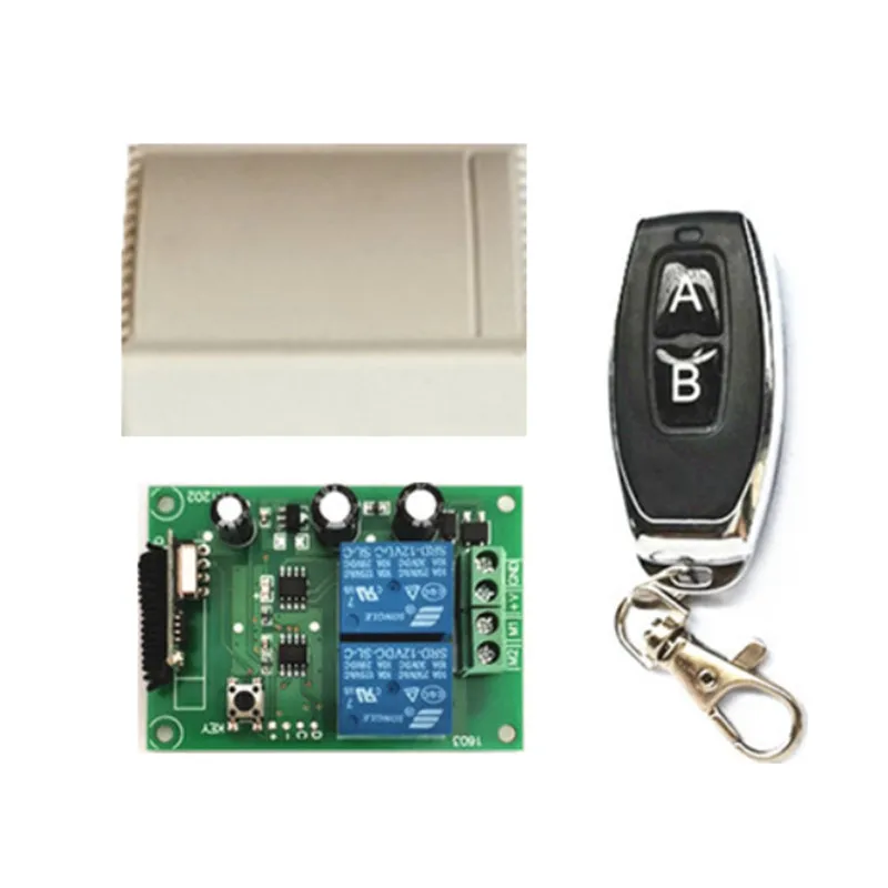 Беспроводной пульт дистанционного управления Переключатель 433 МГц DC12V RF релейный