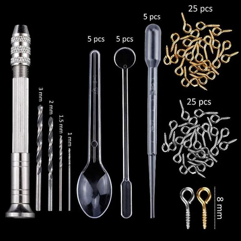 89 шт. силиконовые формы Aibeads для самостоятельного изготовления украшений из